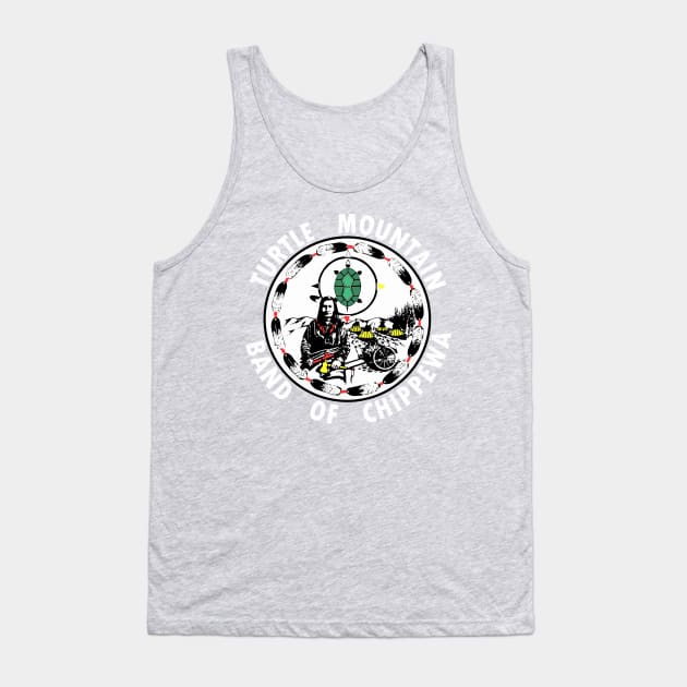 Turtle Mountain Band of Chippewa Tank Top by Historia